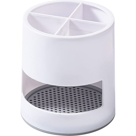 Porte-Couverts Égouttoir - Multifonctionnel - Pour Cuisine - Rangement Cuillères Fourches Couteaux - 1 Pièce (1/5)
