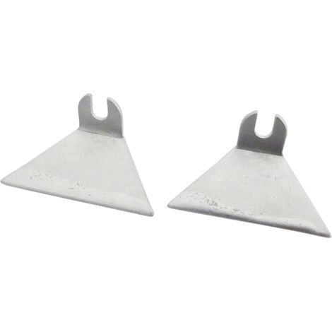 TOOLCRAFT Lötspitze abgeflacht Spitzen-Größe 30 mm Spitzen-Länge 18 mm Inhalt 1 Paar (1/3)