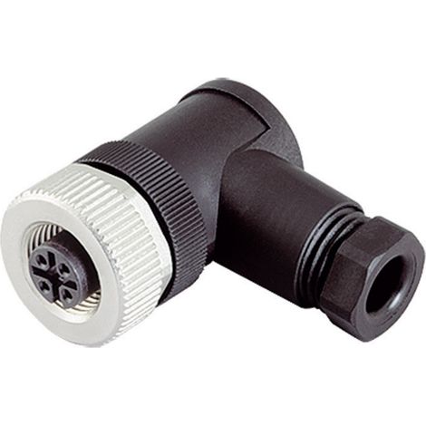 binder 99-0436-24-05 Sensor-/Aktor-Steckverbinder, unkonfektioniert M12 Buchse, gewinkelt  Polzahl S
