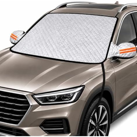 Bache de Pare-Brise magnétique antigivre pour SUV, 160x116 cm (1/4)