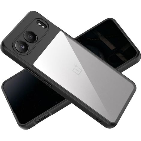 Coque pour OnePlus Nord 4, bord en TPU souple + coque arrière en polycarbonate transparent, anti-traces de doigts, protection de l'appareil photo, coque pour téléphone portable, antichoc (1/5)