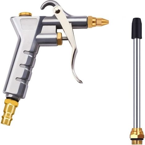 APEX Pistolet à air comprimé avec accessoires de compresseur d'air 1/4" NPT et 1/4" - Connecteur haute pression (1/5)