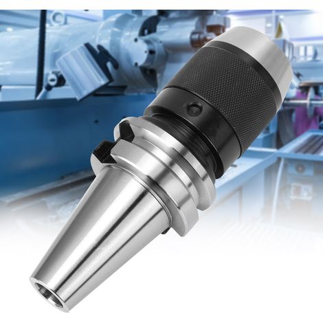 Porte-outil BT40 avec mandrin intégré auto-serrant en acier carbone pour CNC (BT40 APU16) (1/5)