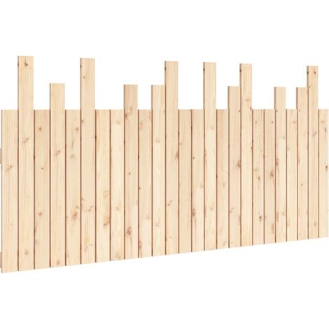 Maison Exclusive - Cabecero de cama de pared madera maciza de pin (1/5)