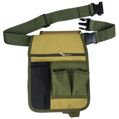 Sacoche de ceinture à outils multipoches ajustable - Capacité pour 5 à 10 outils (1/5)