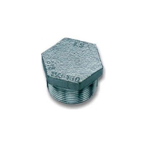 Tappo M esagonale 1/2" AISI316 ISO4144 292102316L - -  RACCORDERIE METALLICHE - - (1/2)