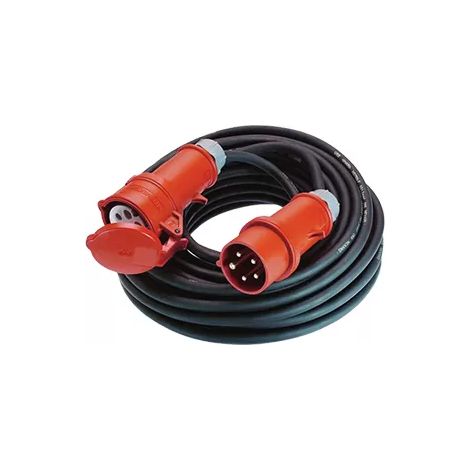 BACHMANN Verlängerung H07RN-F 5G2,5mm² sw, 25m, CEE 16A rt, 347.172 (1/2)