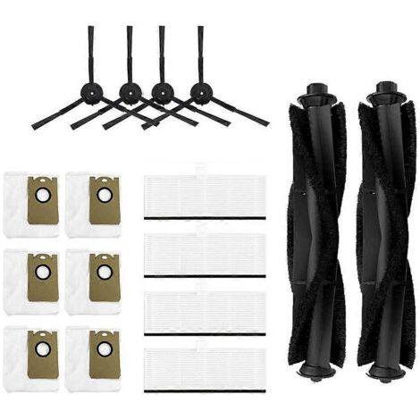 NALOOKAMIC Accessoire de rechange pour aspirateur robot intelligent Xbot L7 : brosse principale, filtre HEPA, sac à poussière (1/4)