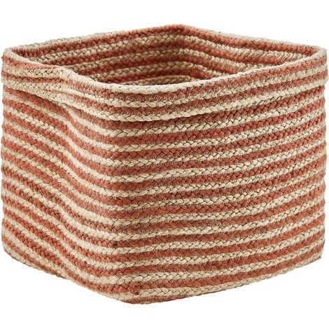 Cesta de almacenaje de yute Tito 30x30cm - Atmosphera créateur d'intérieur (1/3)