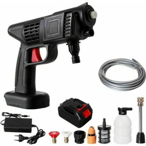 Idropulitrice a batteria alta pressione portatile senza fili lavaggio auto (1/4)