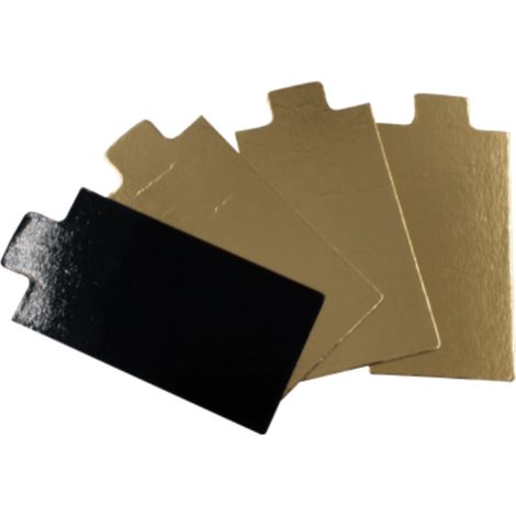 Banketttischdecke schwarz/goldenes Rechteck 1 Stück. (1/2)