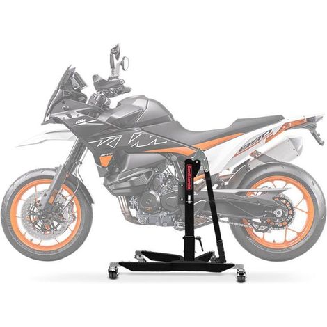 Bequille d'atelier Centrale Power pour KTM 890 SMT 23-25 noir mat