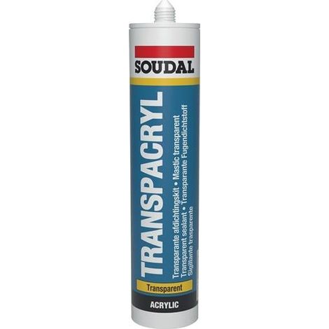 Acryl  Transpacryl  310ml  transp.Kartusche  SOUDAL (1/2)