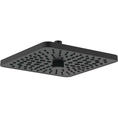 Ideal Standard Idealrain ALU+ - Kopfbrause, 26x26 cm, 2 Strahlarten, Seidenschwarz BE223XG