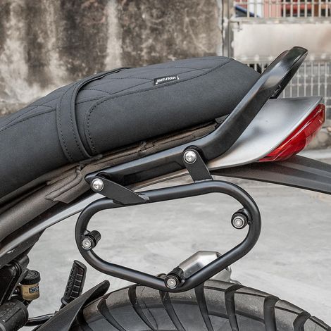 Support de sacoche de selle de moto - Support latéral pour Speed 400 Scrambler 400 x 2024 2025 (support uniquement) (1/5)