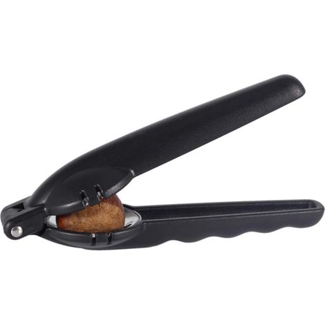 Pinzas para castañas, pinzas para castañas, cortador de castañas, cascanueces de acero inoxidable, avellanas, pinzas para castañas, abrecastañas, negro (1/5)