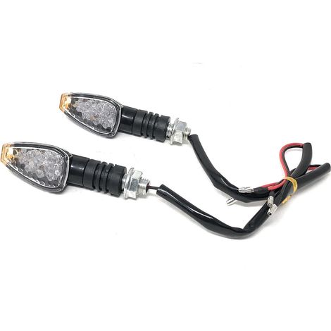 Coppia Di Indicatori Di Direzione Impermeabili Universali Per Moto Frecce Led