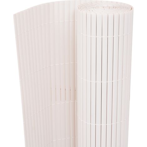 Clôture de jardin Blanc 150 x 300 cm PVC vidaXL