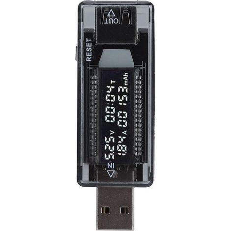 Tester USB voltmeter ammeter power/capacity tool of test Mobile for charger wall-mounted (1/5)