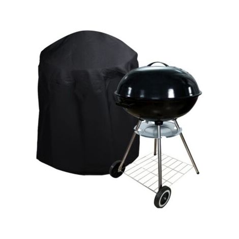 Housse de barbecue Oxford imperméable, coupe-vent, résistante aux UV et résistante aux déchirures, ronde 27,5 x 27,5 cm (1/3)