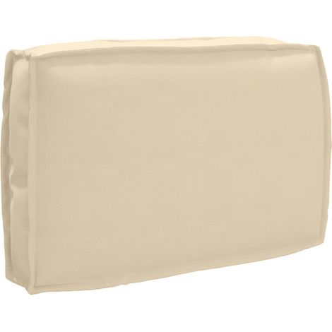 Kissen Beige 60 x 40 x 12 cm Oxford-Stoff (1/5)