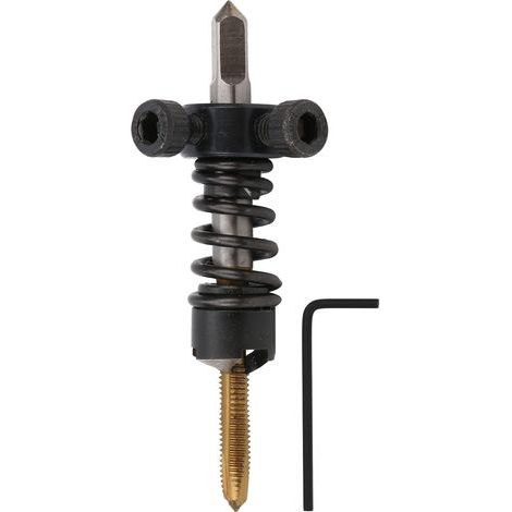 Taraud Machine à Chanfreiner à Flûtes Droites en Acier Rapide pour Tour (M3x0.5) (1/5)