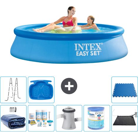 Intex Piscine Easy Set Ronde - 244x61 cm - 9-pièces S30418 (1/5)