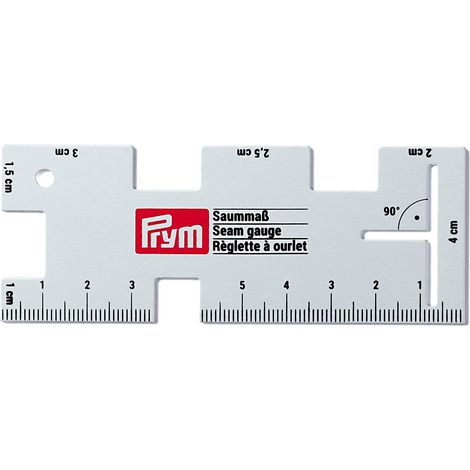 Prym - Calibro per Cucitura, in Metallo, 14,8 x 7,2 x 2,5 cm (1/3)