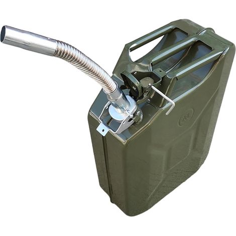 Bec verseur flexible pour jerrican Bec verseur flexible Buse de bidon d' robuste en acier au carbone, buse de rechange robuste (1/5)