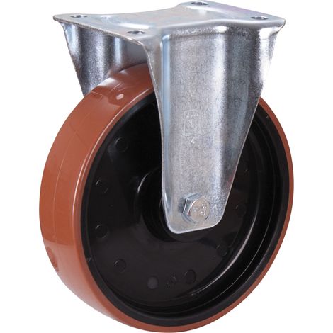 VARIOfit Bockrolle Polyurethan 200 x 50 mm 96° Shore A (1/3)