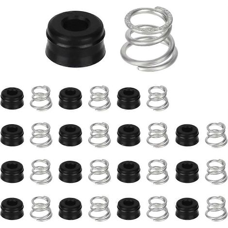 Kit de réparation de robinet RP4993 pour Delta (32 pièces) : 16 sièges de robinet et 16 ressorts de rechange. (1/5)