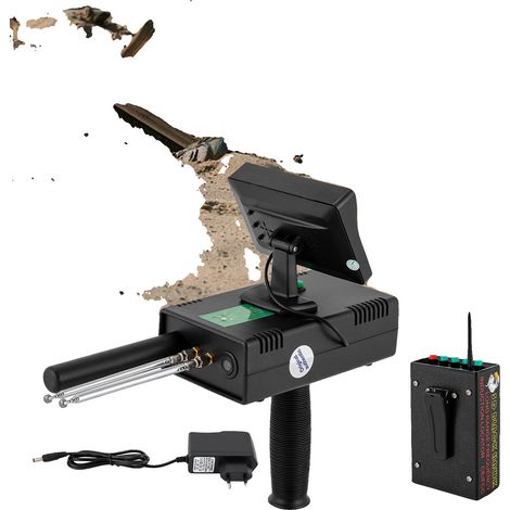 Détecteur de Métaux, Détection à Longue Portée jusqu'à 1200m, Haute Précision avec Affichage LED, Batterie Rechargeable de 2000mAh (1/5)