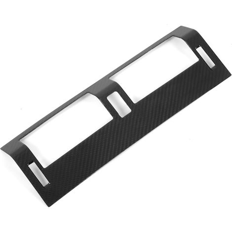 Cache de ventilation de console centrale en fibre de carbone de remplacement pour Land Rover Defender 110 130 2020 (1/5)