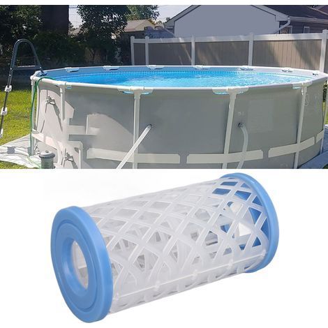 Tragbare, faltbare und wiederverwendbare Schwimmbadfilterpumpe mit Zubehör und herausnehmbarem, austauschbarem Filter (1/5)
