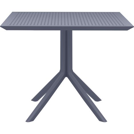 Mesa Sky 80 x 80 cm Gris oscuro (1/5)