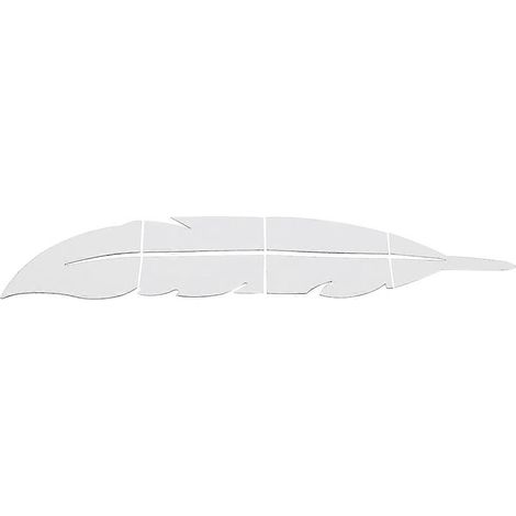 Moderne Acryl-Wandaufkleber mit Spiegeleffekt, selbstklebend, abnehmbar, dekorative Aufkleber fürs Wohnzimmer, elegantes Design, flexible Größe (1/5)