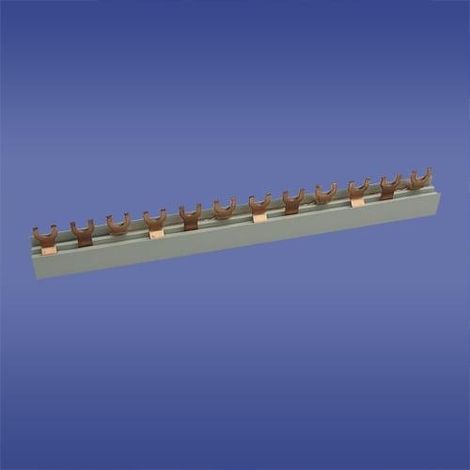 Raíl conductor de cobre Elektro-plast 955 mm 63 A (1/2)