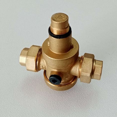 Malgorani 3/4 pn 40 riduttore di pressione per acqua e aria - con bocchettoni (1/5)