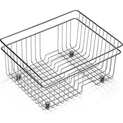 Pyramis Geschirrkorb, Edelstahl für Alazia Serie (1/2)