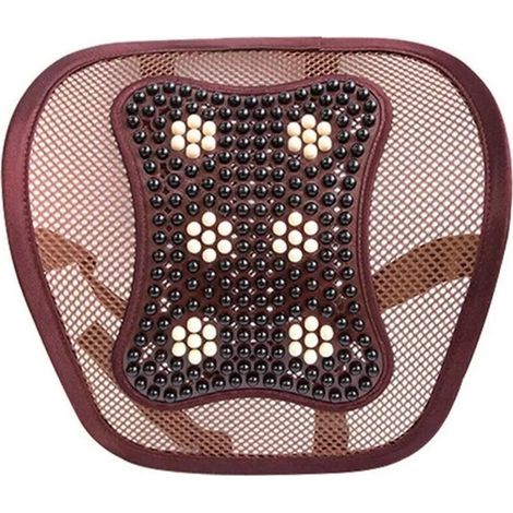 Coussin lombaire de massage pour siège auto ou chaise de bureau, support dorsal 1 pièce (1/3)