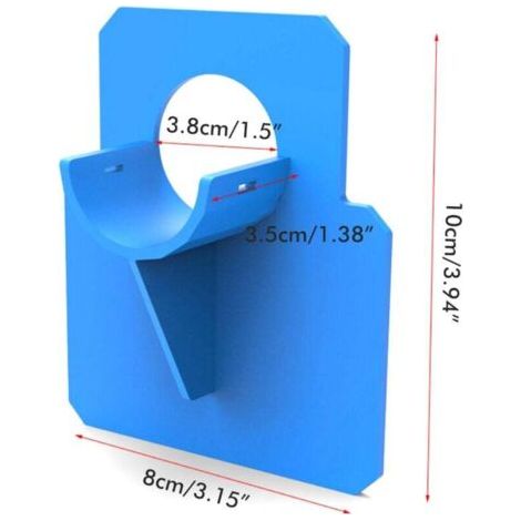 2 pièces supports de tuyau de piscine supports de Support de tuyau de piscine colliers de serrage accessoires de piscine (1/4)