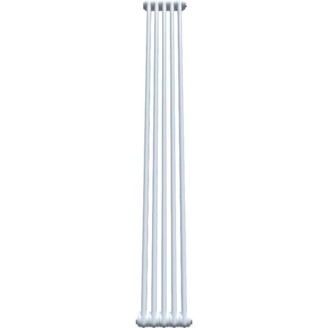Bircham - White 2 Column Radiator H1800mm x W251mm
