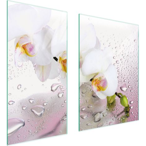 PLACA PROTECTORA DE VIDRIO 75x52 ORQUÍDEA (1/5)
