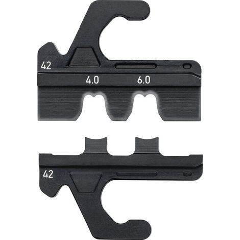 KNIPEX Matrice de sertissage 97 39 42 pour connecteurs MC4/MC4 EVO 2 4/6 mm²