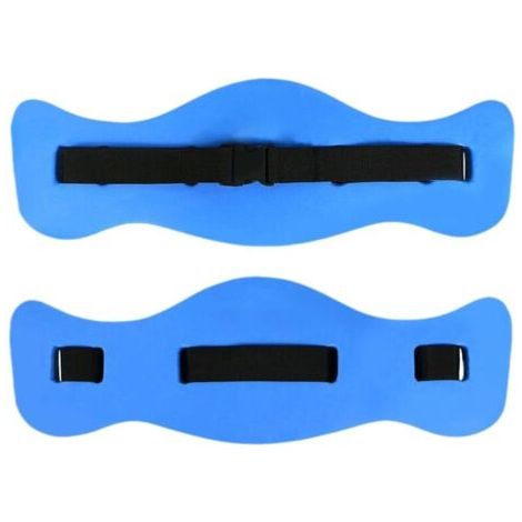 QORVA-Ceinture flottante de natation - Ceinture d'exercice d'aquagym - Aide à la flottaison en mousse Aqua Fitness - Bleu (1/5)