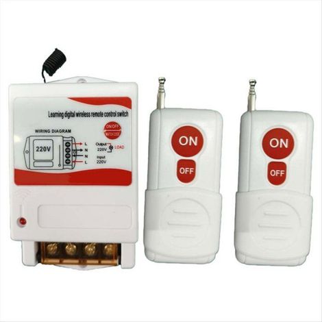 Pompe À Eau - 220 V - Télécommande Sans Fil Jusqu'à 500 M - Usage Industriel Et Domestique - 1 Pièce (1/5)
