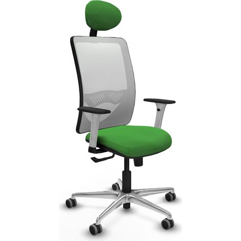 Bürostuhl piqueras y crespo Zulema weiß bequemer Schaum (1/2)