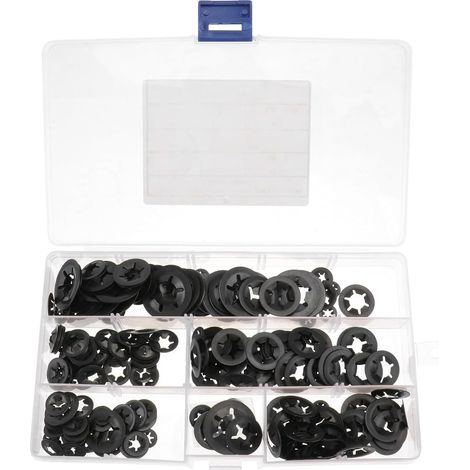 Stück schwarze Stahlscheiben Sicherungsgelenk und