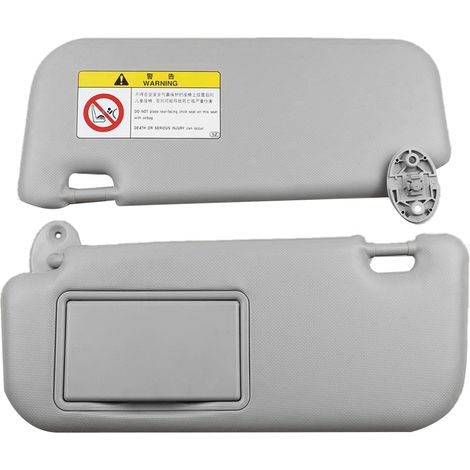 Tlily – Pare-soleil de voiture gris pour modèles 2014-2017 – Remplacement direct 74320-02B21 74310-02K91 – Tissu épais pour protection solaire (1/5)