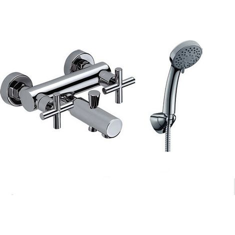 Miscelatore vasca 2 maniglie modello Ection-V kamalu